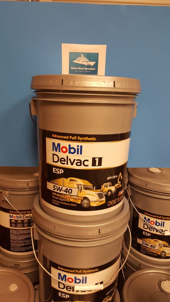 Mobil Delvac 15W40 With 5 Gallon Marine Diesel Specialists