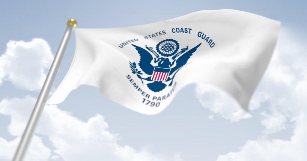 Image of Coast Guard flag